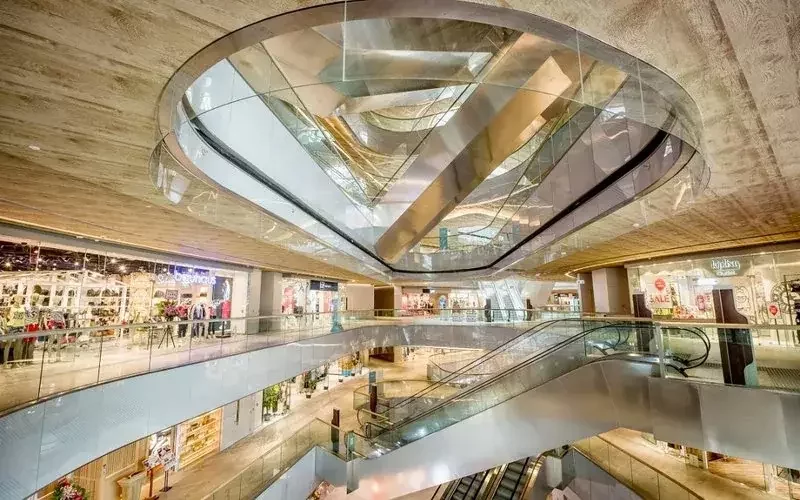 Citygate Outlets shopping in Lantau, Hong Kong