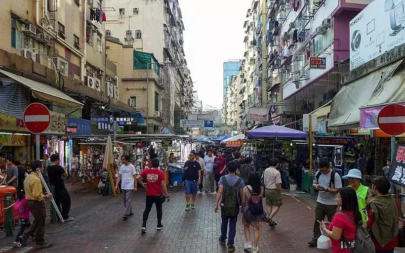 Sham Shui Po shopping in Sham Shui Po, Hong Kong