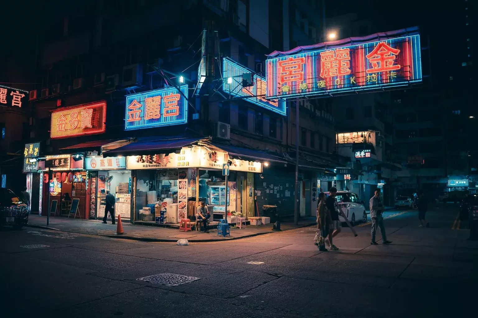 Hong Kong skyline across Victoria Harbour